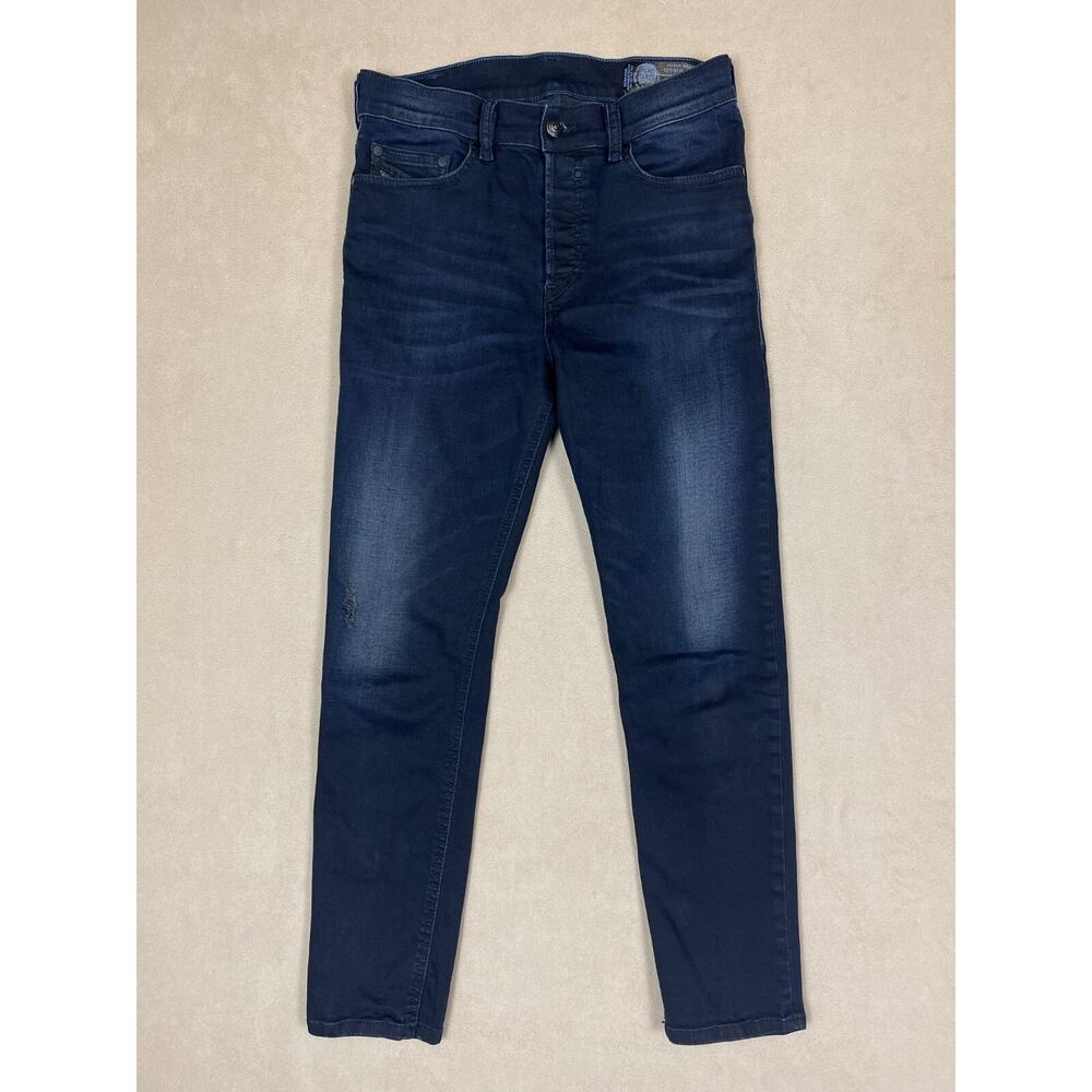 Diesel Jeans Womens 28 Blue‎ Jifer Regular Slim Tapered Stretch Mid Rise Denim